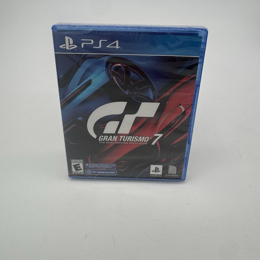 Gran Turismo 7 PS4 New Sealed GT7 2 Disc PS5 Upgrade Sony Racing Simulator